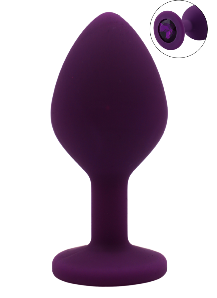 Plug bijou violet Medium - DB-RY068PUR
